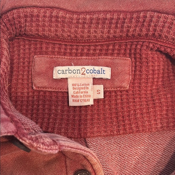 Rust Orange Button-Up Shirt - Picture 2 of 5